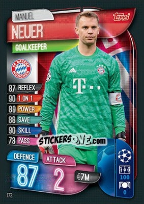 Cromo Manuel Neuer