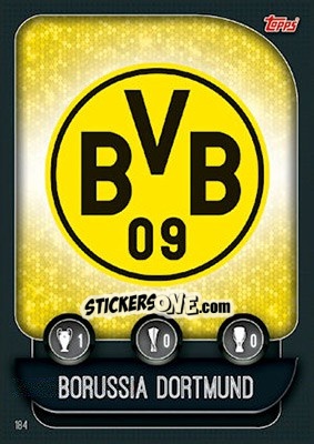 Sticker Team Badge / Marco Reus - UEFA Champions League 2019-2020. Match Attax. UK Edition n. 184 - Topps