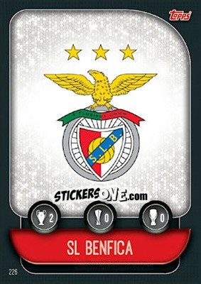 Figurina Team Badge / Jardel - UEFA Champions League 2019-2020. Match Attax. UK Edition - Topps