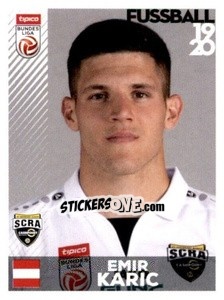 Cromo Emir Karic - Österreichische Fußball Bundesliga 2019-2020 - Panini