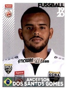Cromo Anderson dos Santos Gomes - Österreichische Fußball Bundesliga 2019-2020 n. 234 - Panini