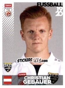 Sticker Christian Gebauer - Österreichische Fußball Bundesliga 2019-2020 - Panini