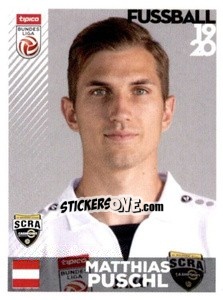 Cromo Matthias Puschl - Österreichische Fußball Bundesliga 2019-2020 n. 240 - Panini