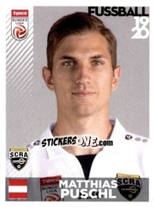 Sticker Matthias Puschl - Österreichische Fußball Bundesliga 2019-2020 - Panini