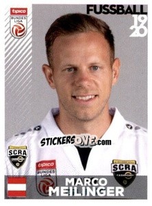 Cromo Marco Meilinger - Österreichische Fußball Bundesliga 2019-2020 - Panini