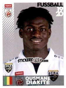Cromo Ousmane Diakité - Österreichische Fußball Bundesliga 2019-2020 n. 242 - Panini