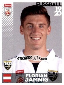 Sticker Florian Jamnig - Österreichische Fußball Bundesliga 2019-2020 n. 244 - Panini