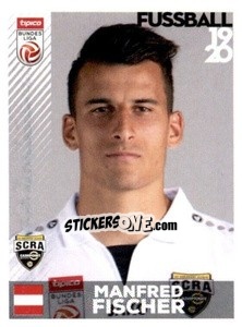 Cromo Manfred Fischer - Österreichische Fußball Bundesliga 2019-2020 n. 246 - Panini