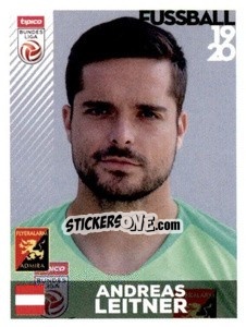 Figurina Andreas Leitner - Österreichische Fußball Bundesliga 2019-2020 n. 255 - Panini