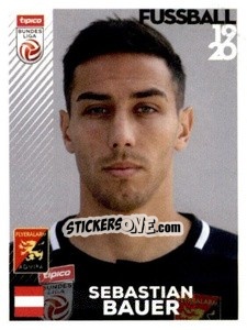 Figurina Sebastian Bauer - Österreichische Fußball Bundesliga 2019-2020 n. 259 - Panini