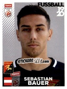 Sticker Sebastian Bauer - Österreichische Fußball Bundesliga 2019-2020 - Panini