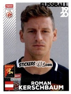 Figurina Roman Kerschbaum - Österreichische Fußball Bundesliga 2019-2020 n. 267 - Panini