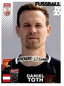 Cromo Daniel Toth - Österreichische Fußball Bundesliga 2019-2020 - Panini