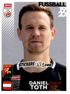 Figurina Daniel Toth - Österreichische Fußball Bundesliga 2019-2020 n. 268 - Panini