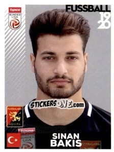 Sticker Sinan Bakis - Österreichische Fußball Bundesliga 2019-2020 n. 274 - Panini