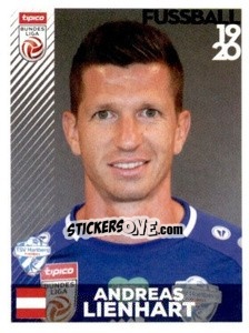 Figurina Andreas Lienhart - Österreichische Fußball Bundesliga 2019-2020 n. 285 - Panini