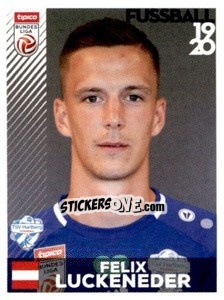 Sticker Felix Luckeneder - Österreichische Fußball Bundesliga 2019-2020 n. 291 - Panini