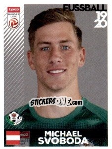 Sticker Michael Svoboda - Österreichische Fußball Bundesliga 2019-2020 n. 311 - Panini