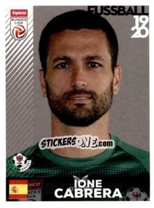 Cromo Ione Cabrera - Österreichische Fußball Bundesliga 2019-2020 - Panini