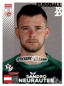 Figurina Sandro Neurauter - Österreichische Fußball Bundesliga 2019-2020 - Panini