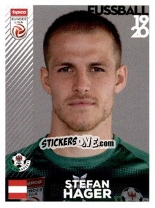 Cromo Stefan Hager - Österreichische Fußball Bundesliga 2019-2020 - Panini