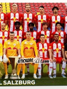 Sticker Mannschaft (puzzle 3) - Österreichische Fußball Bundesliga 2019-2020 n. 8 - Panini