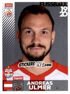 Sticker Andreas Ulmer - Österreichische Fußball Bundesliga 2019-2020 - Panini