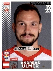 Sticker Andreas Ulmer - Österreichische Fußball Bundesliga 2019-2020 n. 17 - Panini