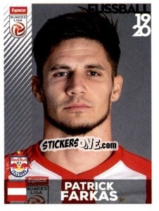 Sticker Patrick Farkas - Österreichische Fußball Bundesliga 2019-2020 - Panini