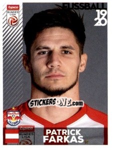 Figurina Patrick Farkas - Österreichische Fußball Bundesliga 2019-2020 n. 18 - Panini