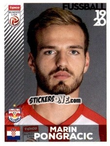 Sticker Marin Pongracic - Österreichische Fußball Bundesliga 2019-2020 n. 19 - Panini