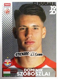 Cromo Dominik Szoboszlai - Österreichische Fußball Bundesliga 2019-2020 - Panini