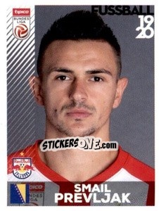 Sticker Smail Prevljak - Österreichische Fußball Bundesliga 2019-2020 n. 29 - Panini