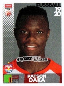 Sticker Patson Daka - Österreichische Fußball Bundesliga 2019-2020 n. 31 - Panini