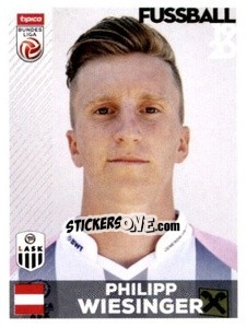 Sticker Philipp Wiesinger - Österreichische Fußball Bundesliga 2019-2020 n. 41 - Panini