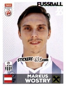 Sticker Markus Wostry - Österreichische Fußball Bundesliga 2019-2020 n. 46 - Panini