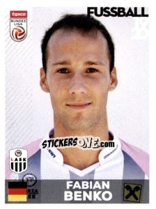Sticker Fabian Benko - Österreichische Fußball Bundesliga 2019-2020 n. 52 - Panini