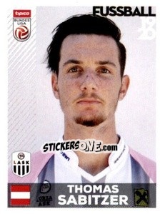 Sticker Thomas Sabitzer - Österreichische Fußball Bundesliga 2019-2020 n. 56 - Panini