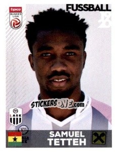 Sticker Samuel Tetteh - Österreichische Fußball Bundesliga 2019-2020 - Panini