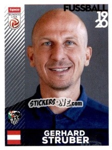 Cromo Gerhard Struber - Österreichische Fußball Bundesliga 2019-2020 n. 65 - Panini