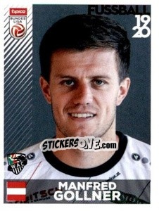 Sticker Manfred Gollner - Österreichische Fußball Bundesliga 2019-2020 - Panini