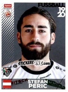 Cromo Stefan Peric - Österreichische Fußball Bundesliga 2019-2020 n. 69 - Panini