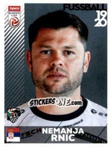 Cromo Nemanja Rnic - Österreichische Fußball Bundesliga 2019-2020 n. 71 - Panini