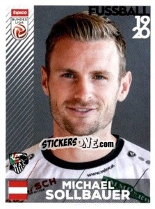 Sticker Michael Sollbauer - Österreichische Fußball Bundesliga 2019-2020 n. 73 - Panini