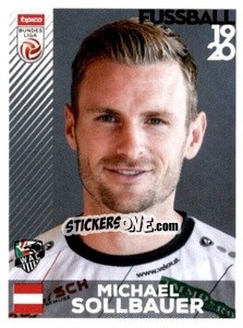 Sticker Michael Sollbauer - Österreichische Fußball Bundesliga 2019-2020 - Panini