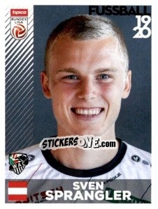 Figurina Sven Sprangler - Österreichische Fußball Bundesliga 2019-2020 n. 80 - Panini