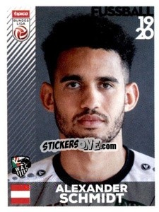 Sticker Alexander Schmidt - Österreichische Fußball Bundesliga 2019-2020 n. 83 - Panini