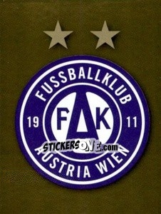 Sticker Wappen - Österreichische Fußball Bundesliga 2019-2020 - Panini
