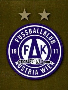 Sticker Wappen - Österreichische Fußball Bundesliga 2019-2020 n. 87 - Panini
