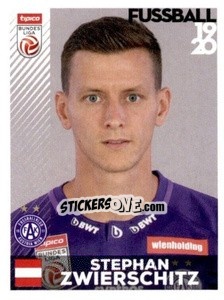 Cromo Stephan Zwierschitz - Österreichische Fußball Bundesliga 2019-2020 n. 95 - Panini